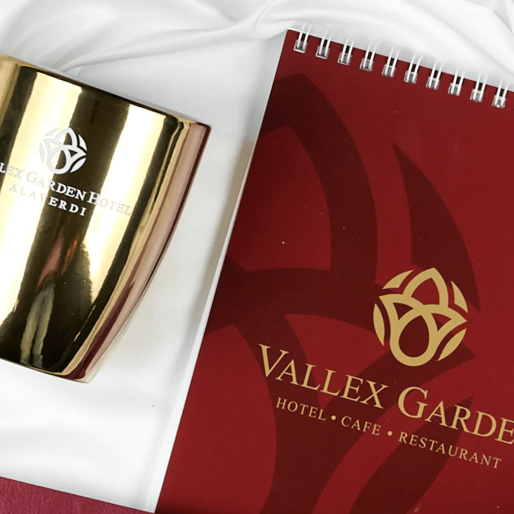 Корпоративные подарки Vallex Garden Hotel на заказ — брендирование