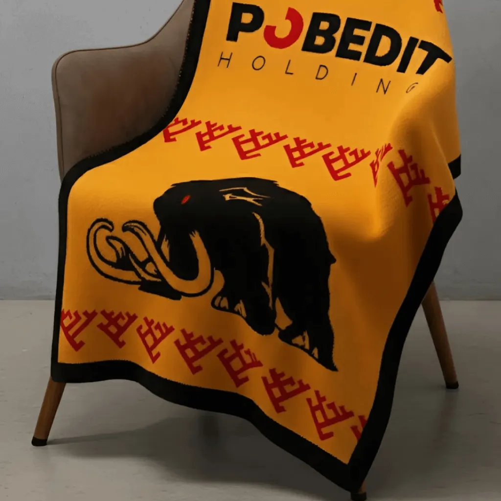 Фирменный мерч POBEDIT с характером — композиция