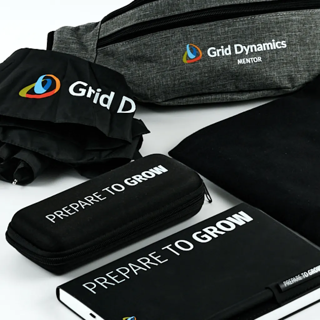 Welcome pack для Grid Dynamics — композиция