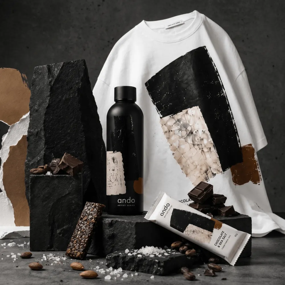 Капсульный мерч Chocolate & Sea Salt — композиция