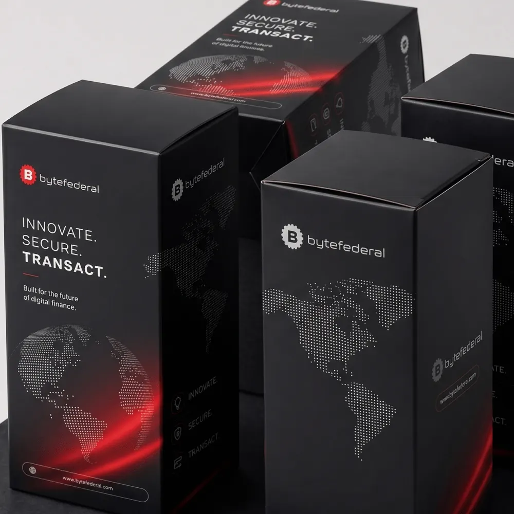 Корпоративный подарочный набор ByteFederal с термокружкой — комплектация