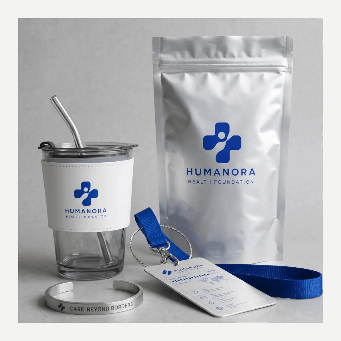 Swag pack для HUMANORA: корпоративные подарки на заказ — композиция
