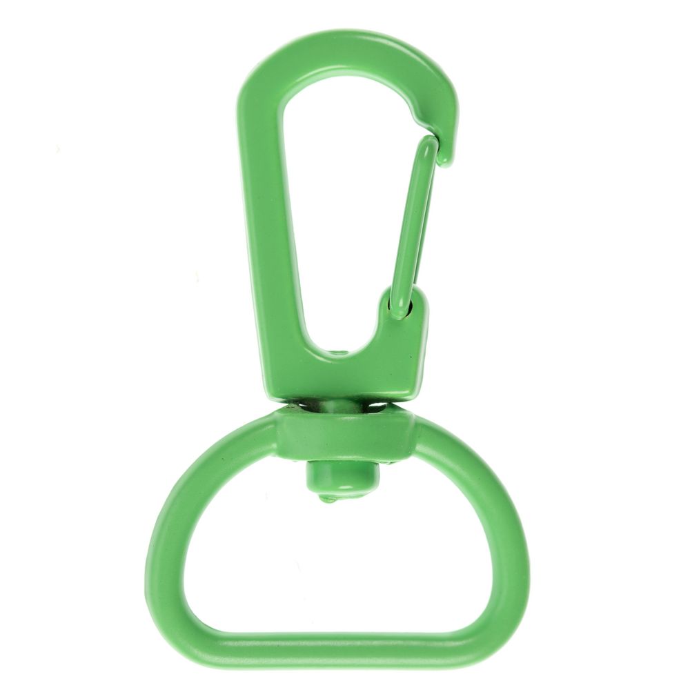 Застежка-карабин Snap Hook, M, желтый неон