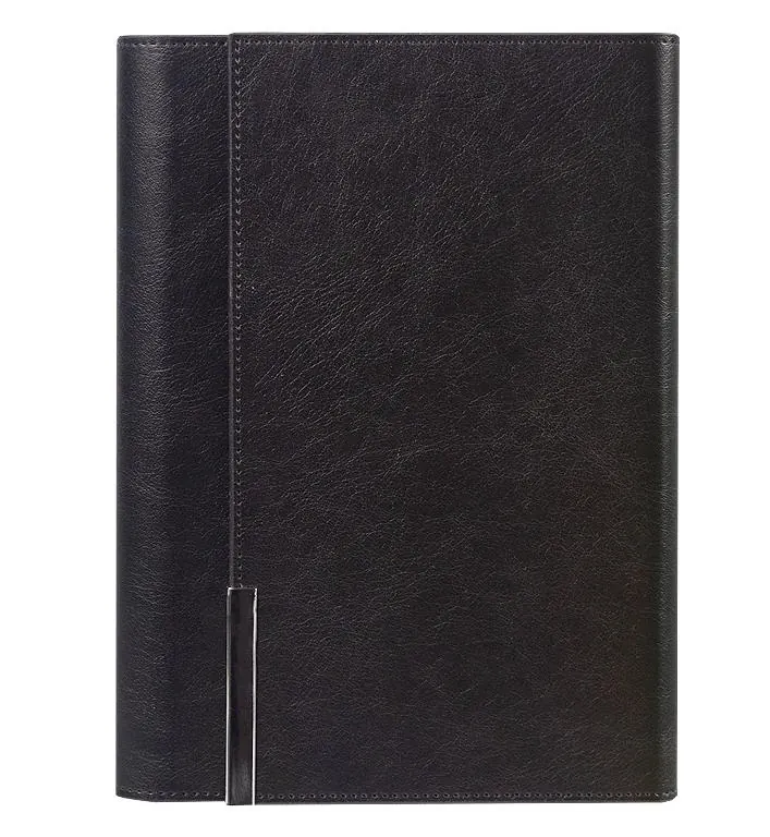 Ежедневник в суперобложке Country Liberty Mocca A5+, черный, недатированный, в твердой обложке, черный