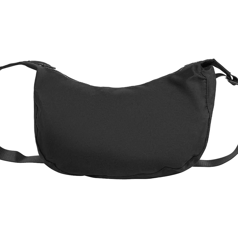Сумка нейлоновая Messenger Bag Comfort Explorel, черная, черный