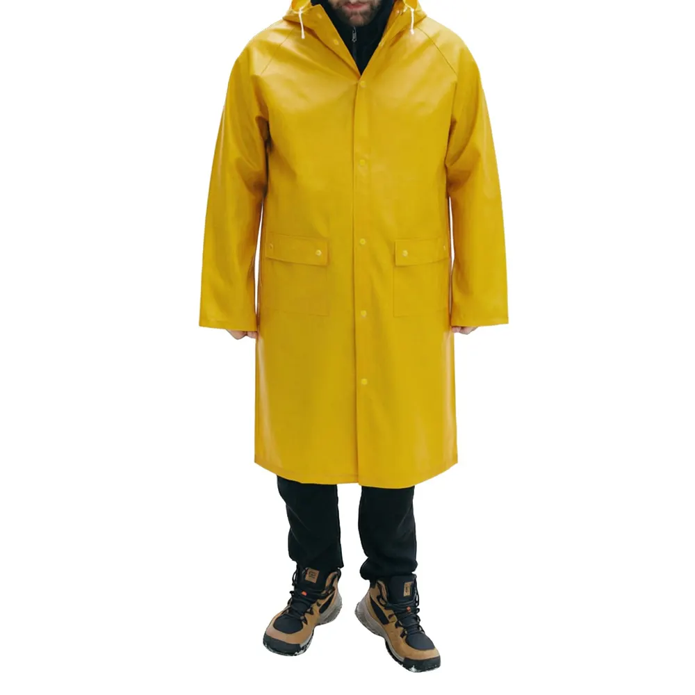 Дождевик Belfast Bi-color, материал PVC, размер M-L, черно-черный