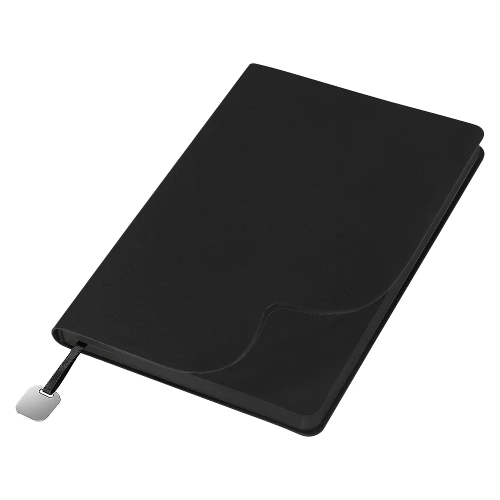 Ежедневник Flexy Latte Soft Touch Black Edition Color А5, черный/серый, недатированный, в гибкой обложке — арт. 15120.25.12.0303 new