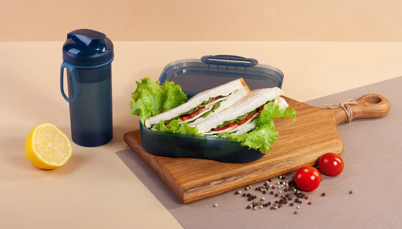 Набор "Eat&Drink box": бутылка, ланч-бокс — арт. 2693-2