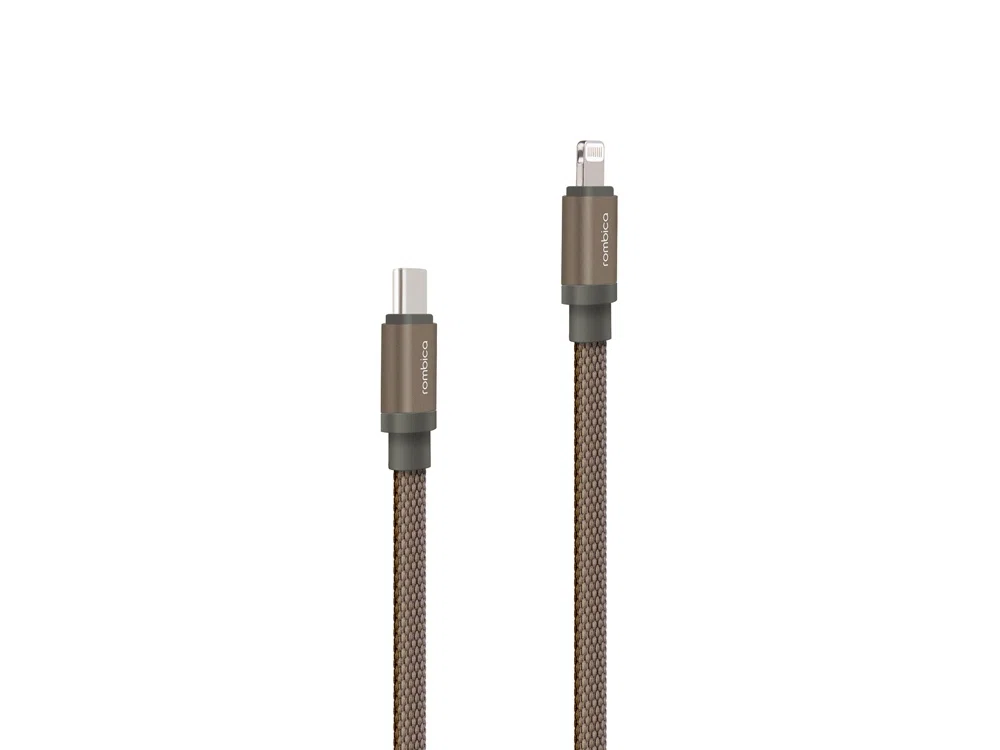Кабель USB-C - Lightning MFI LINK-C, QC/PD, 1.5 м, зеленый оливковый