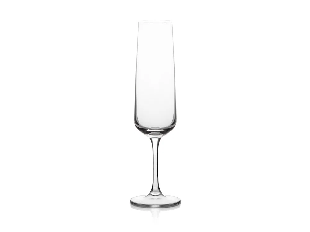 Бокал-флют для игристого Prosecco, 205 мл, прозрачный