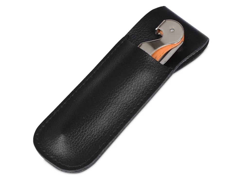 Футляр для штопора Leather Case, черный