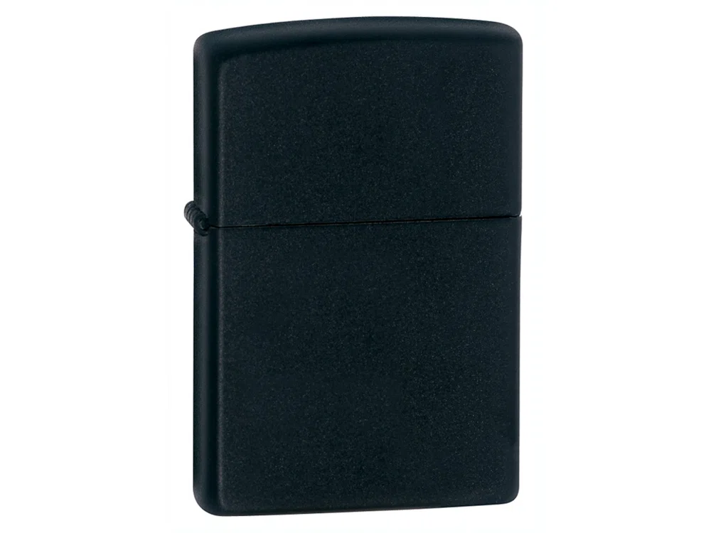 Зажигалка ZIPPO Classic с покрытием Black Matte, черный