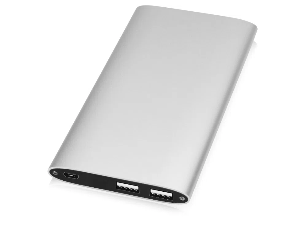 Внешний аккумулятор Джет, 8000 mAh, серебристый