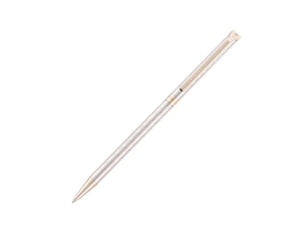 Ручка шариковая Slim — арт. 417685, серебристый