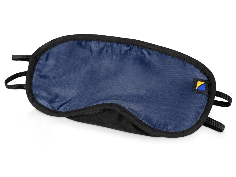 Маска для глаз Eye Mask, синий/черный