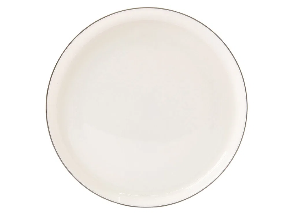 Тарелка PLATE 2 WHT, белый