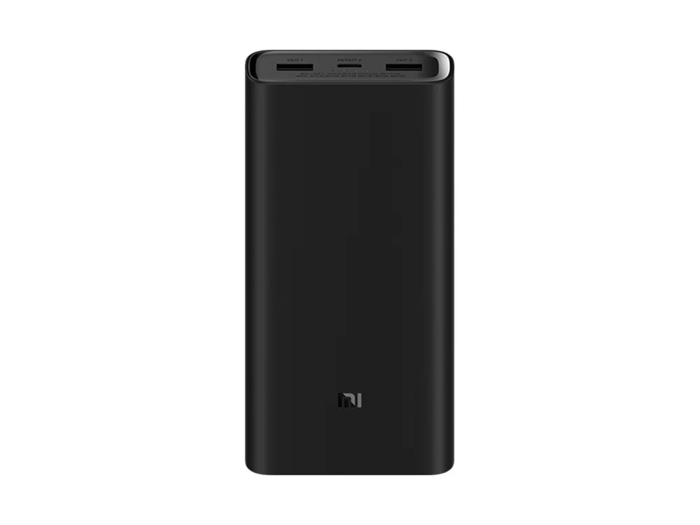 Внешний аккумулятор Mi Power Bank 3 Pro, 20000 мАч, черный
