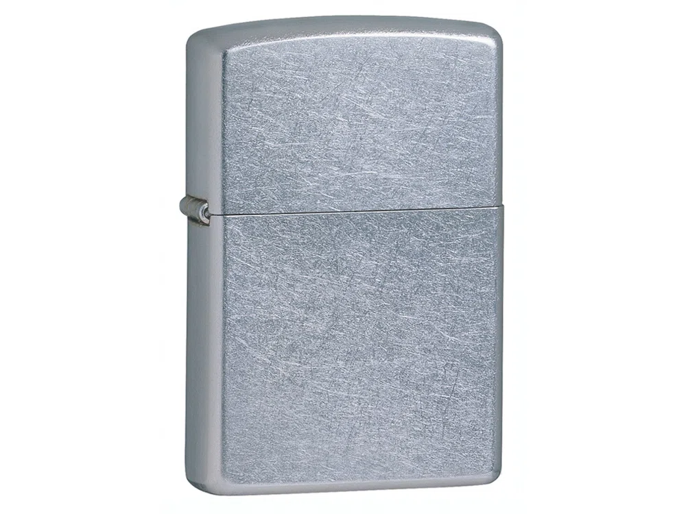 Зажигалка ZIPPO Classic с покрытием Street Chrome™, серебристый