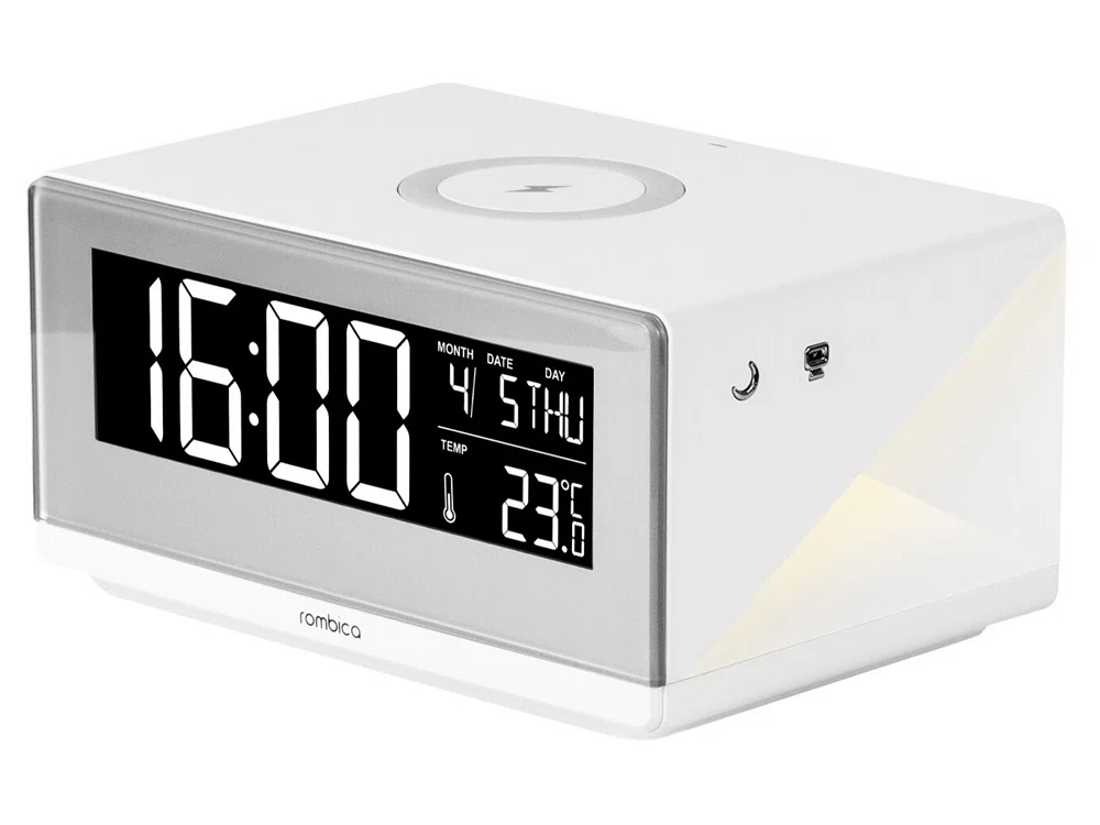 Часы с беспроводным зарядным устройством Timebox 2