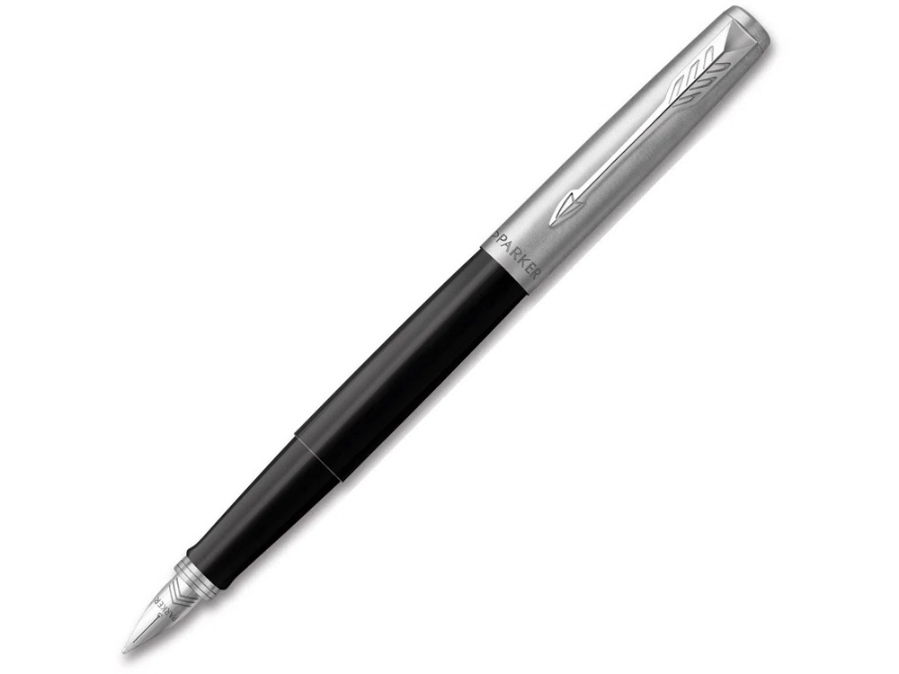 Ручка перьевая Parker Jotter Originals, черный/серебристый