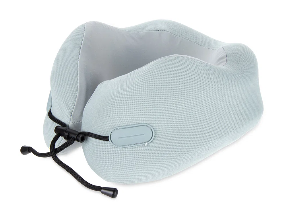 Подушка для путешествий с эффектом памяти Pillow PRO, голубой