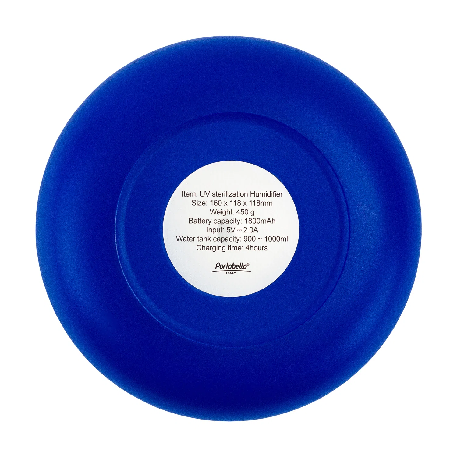 Увлажнитель с антибактериальной UV-лампой Истриа Ультрамарин (Antibacterial Istria Ultramarine), синий