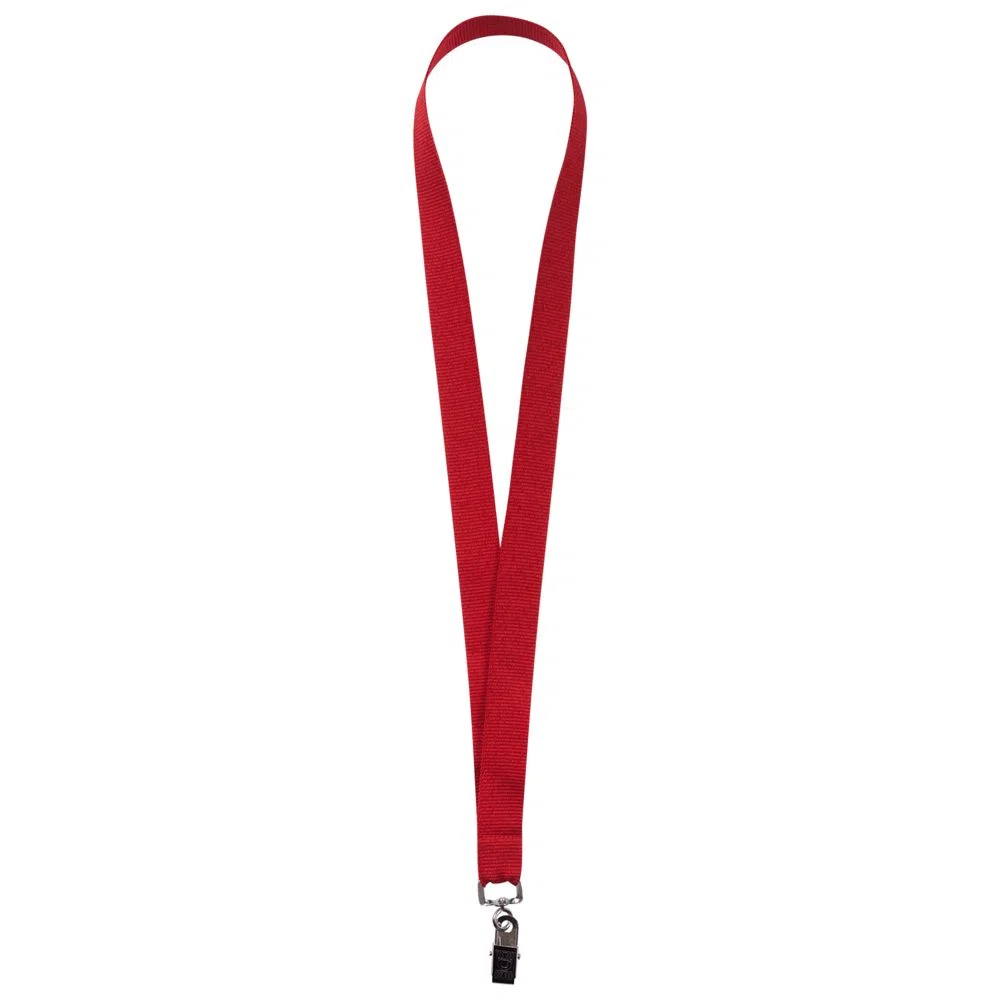 Лента для бейджа Neckband, красный